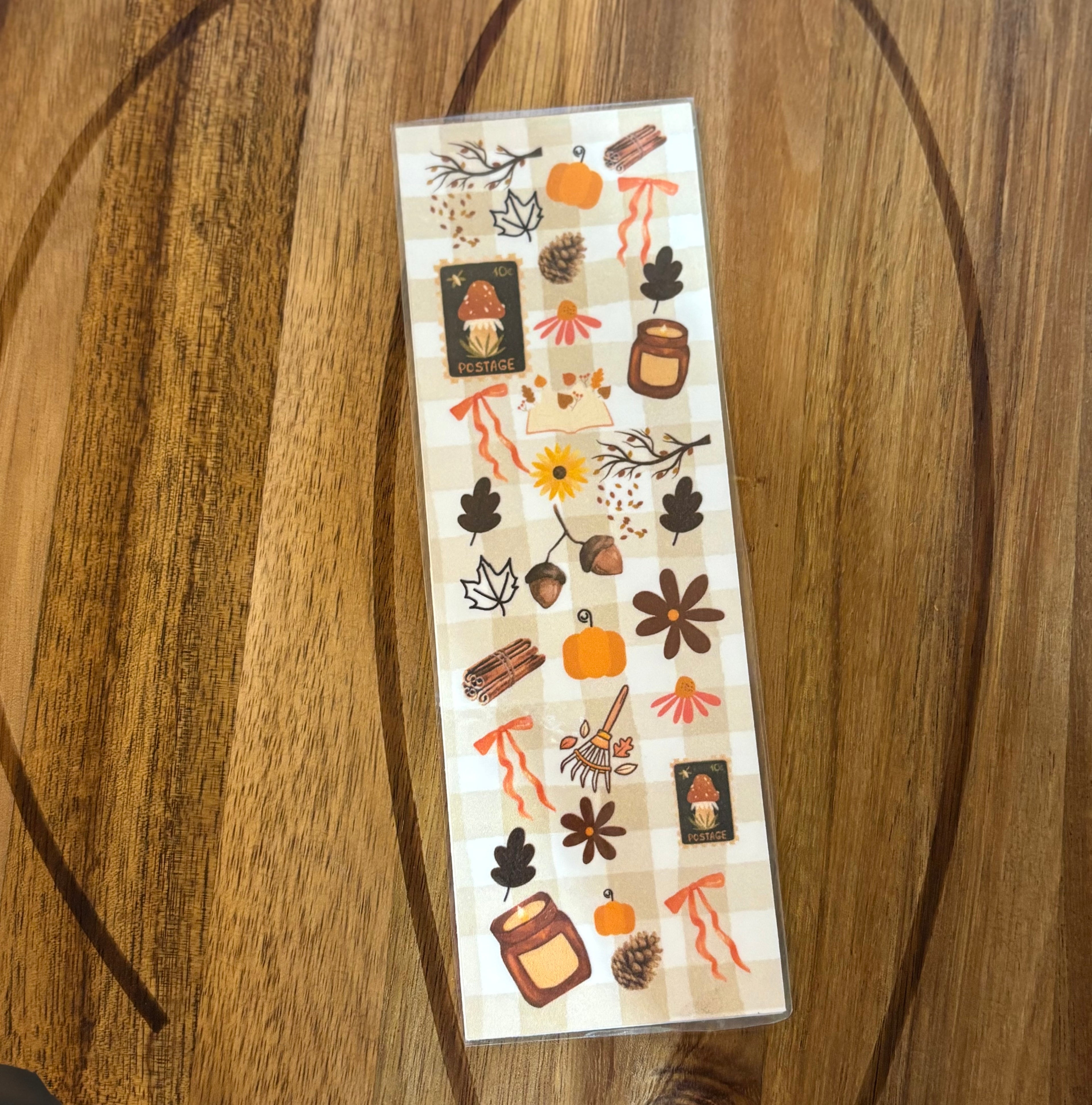 Fall Themed Bookmark
