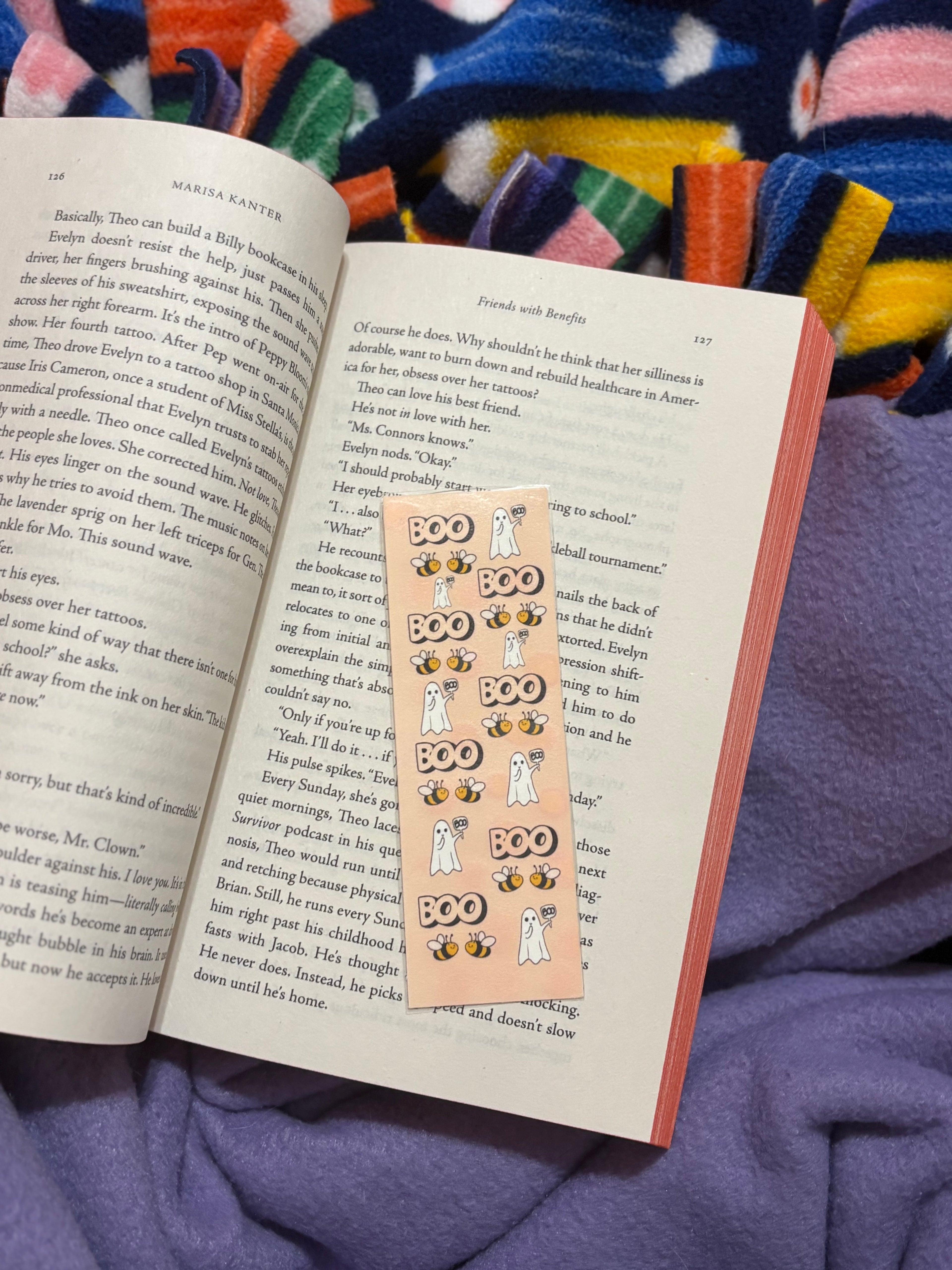 Handmade "Boo-Bee" Bookmark