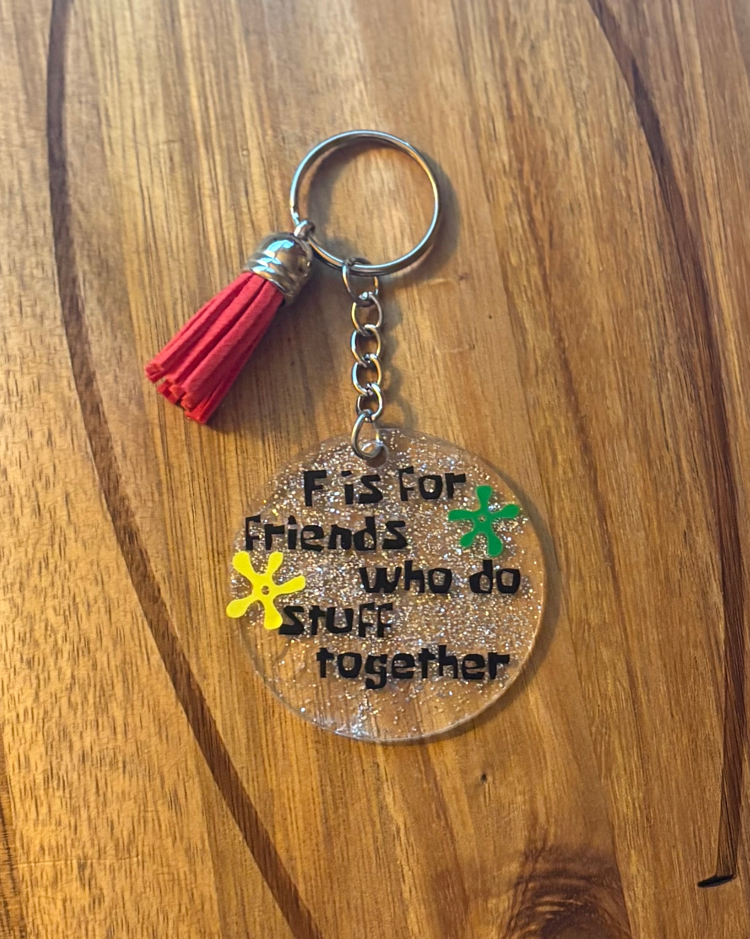 SpongeBob F.U.N. Song Keychain