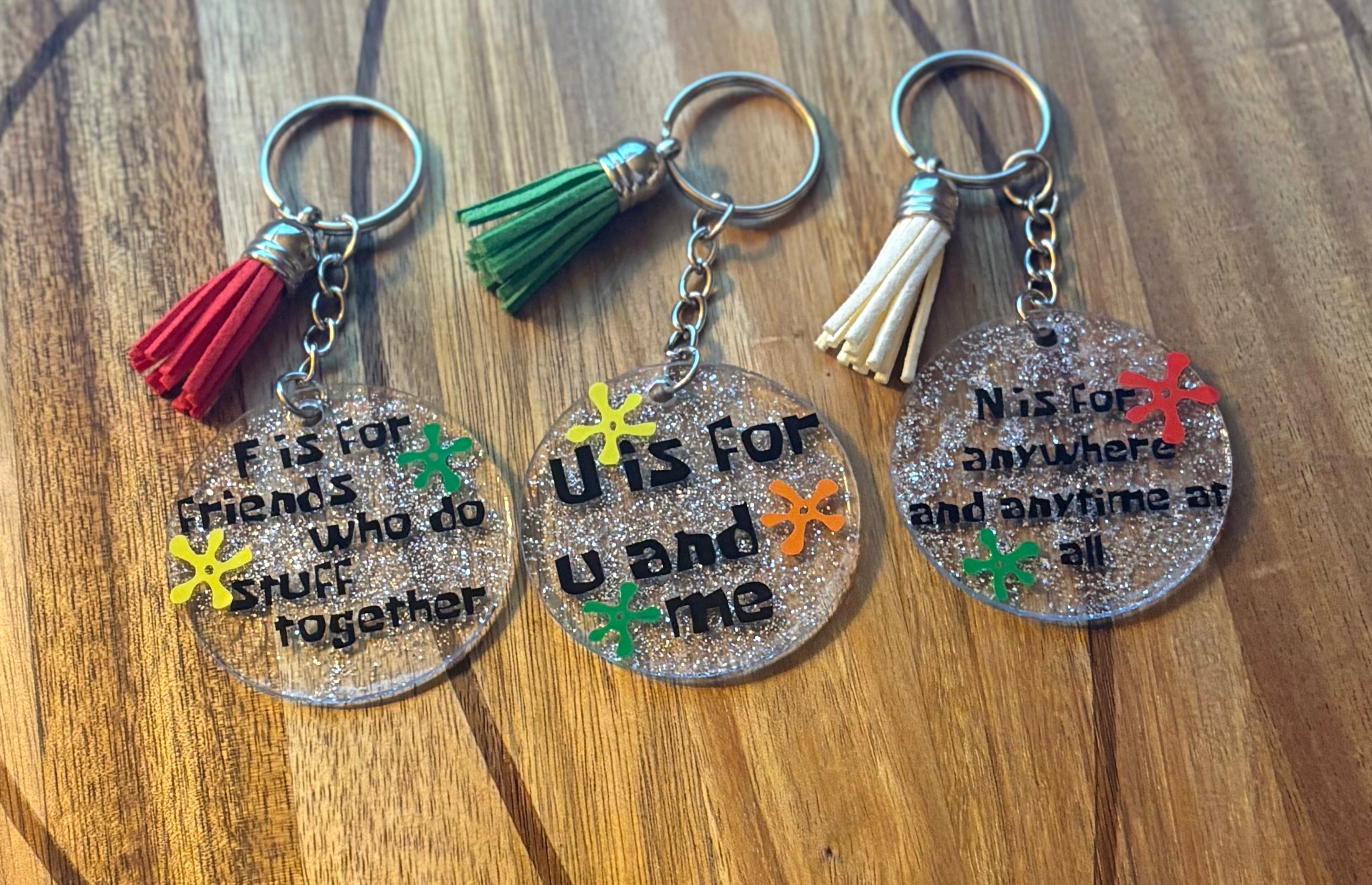 SpongeBob F.U.N. Song Keychain